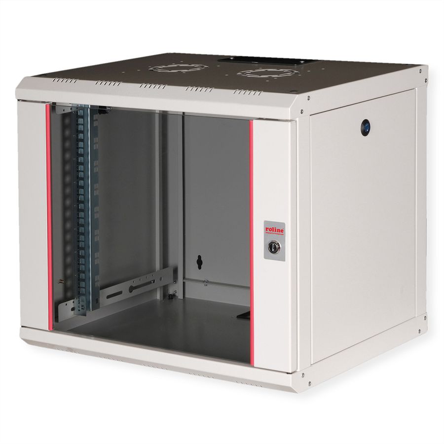 ROLINE 19" Boîtier mural Pro 9U, 450x600 LxP gris