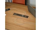 BACHMANN POWER FRAME L 3xCH 0°, 1xUSB C/C 65W 2xCM L=0,2m