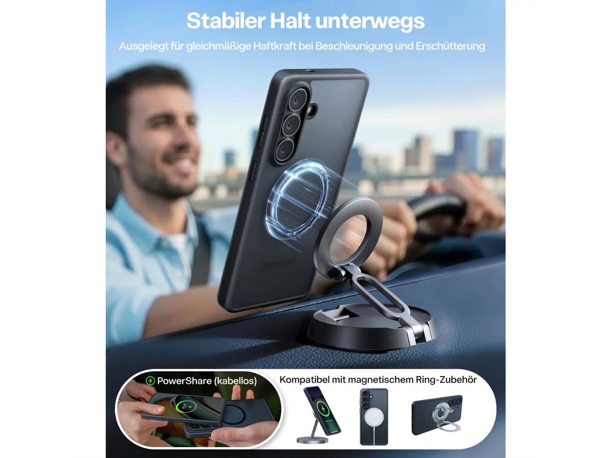 Torras Guardian Case, Galaxy S26, MagSafe, noir