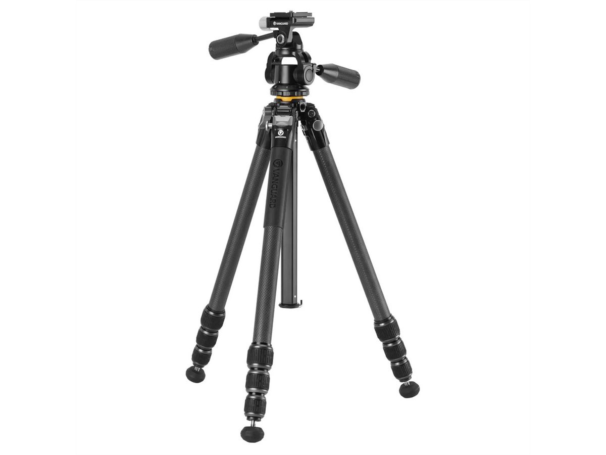 Vanguard VEO 5 264CPS38 Stativ, Traglast 10 kg, Carbon 3-Wege-Kugelkopf