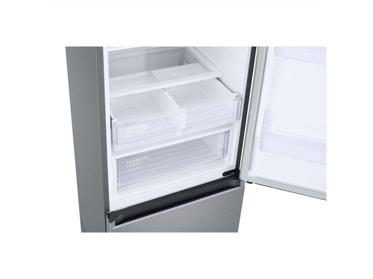 Samsung Kühl-Gefrierkombination RB7300 Bespoke, 387l, A, WiFi, Silber