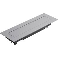 BACHMANN TOP FRAME Sym de table octuple RAL9006 boîtier sw