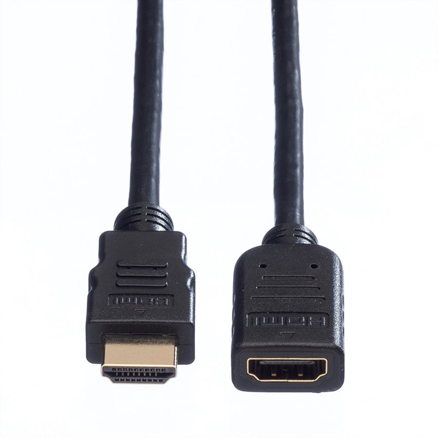 VALUE Câble HDMI High Speed avec Ethernet M/F, 1 m