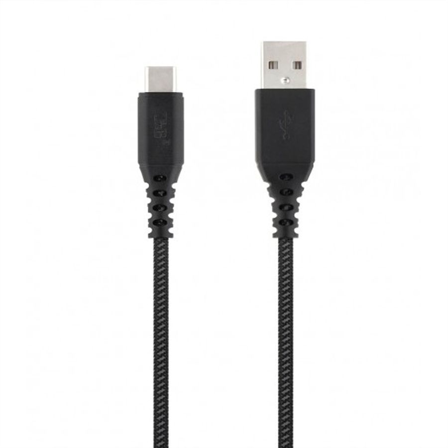 T'NB XW3M USB/USB C Kabel, schwarz/grau, 1,5 Meter