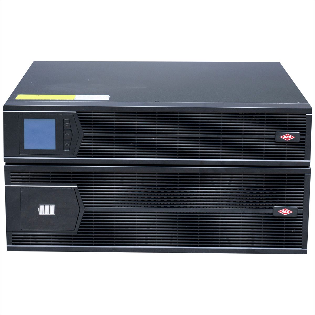 AEC IST3J 10kVA Online Rack USV - 2x 16x 9Ah externe Batterien - 6 Min. Autonomie bei 100% Last