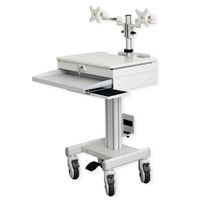 ROLINE Mobile PC-/LCD-Arbeitsstation, höhenverstellbar, bis 26 kg