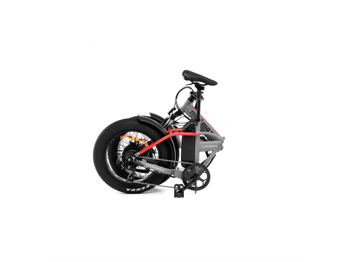 Argento E-Bike MiniMax, rouge
