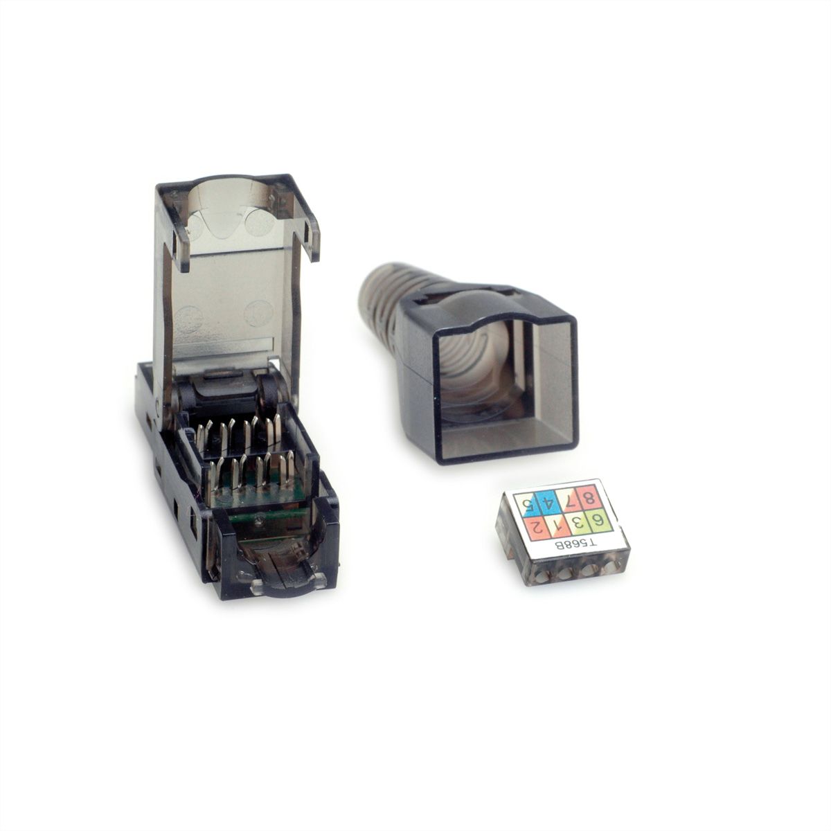 VALUE Connecteur RJ-45 à confectionner Cat.6A (Classe EA), UTP