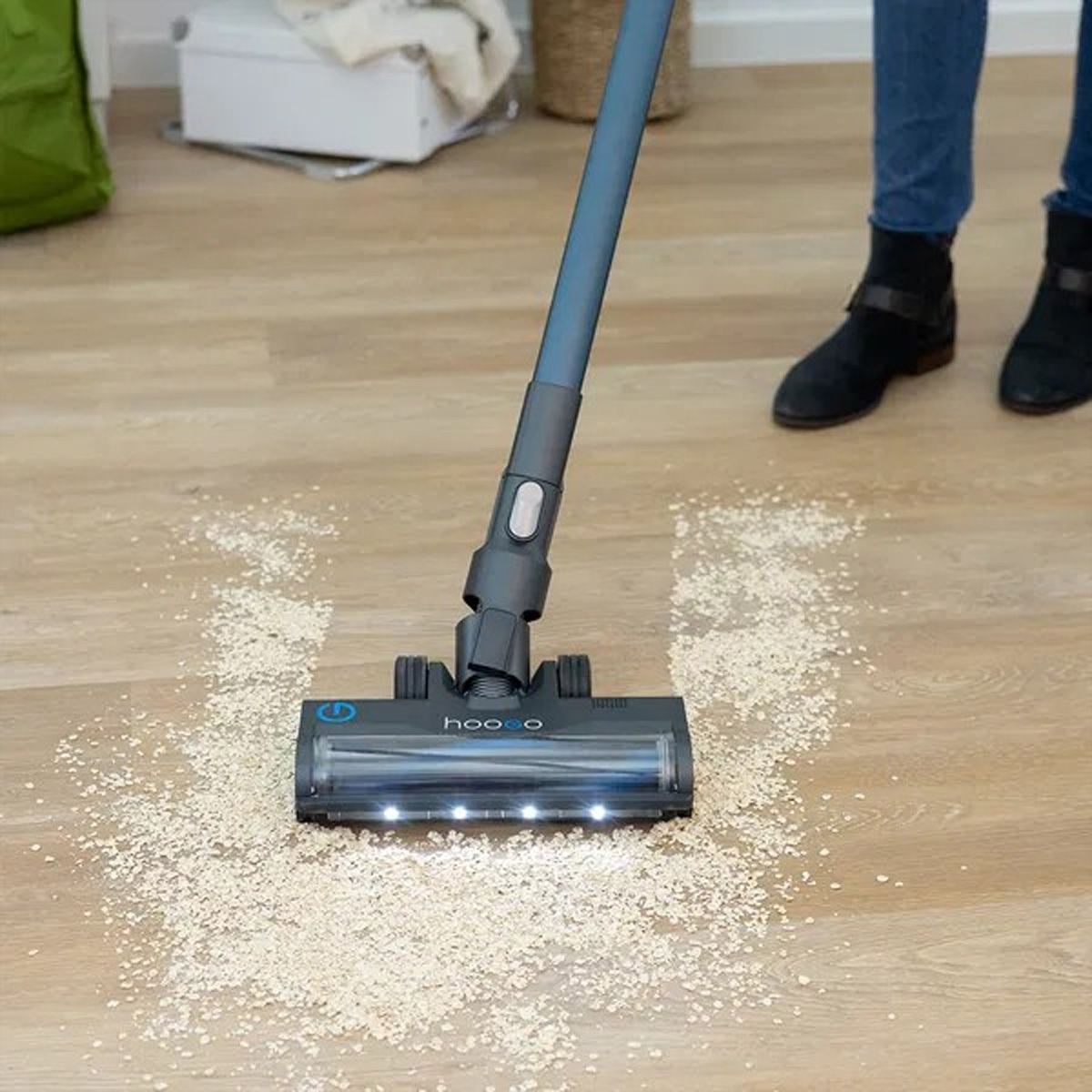 Hoogo aspirateur à main et à manche S6+