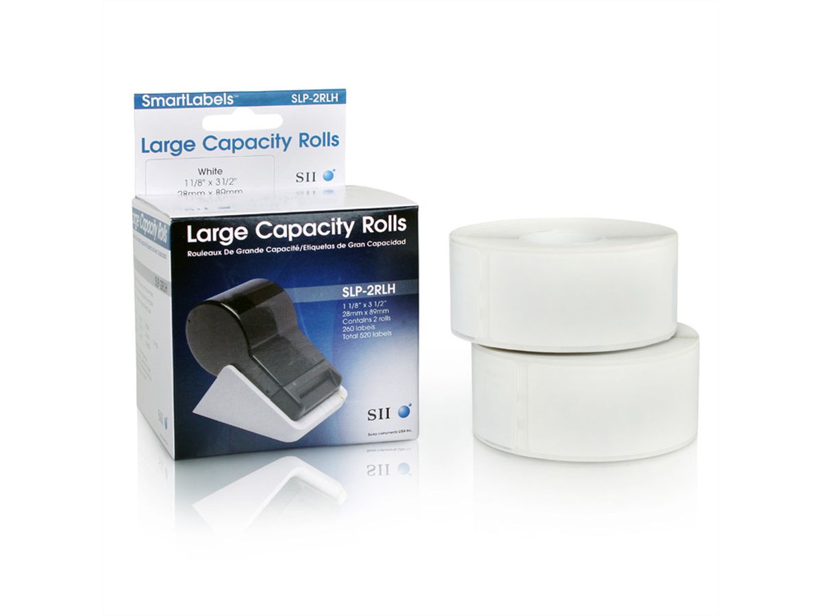 SEIKO Etiquettes adresse (grande capacité) SLP-2RLH, x 260, 2 rouleaux