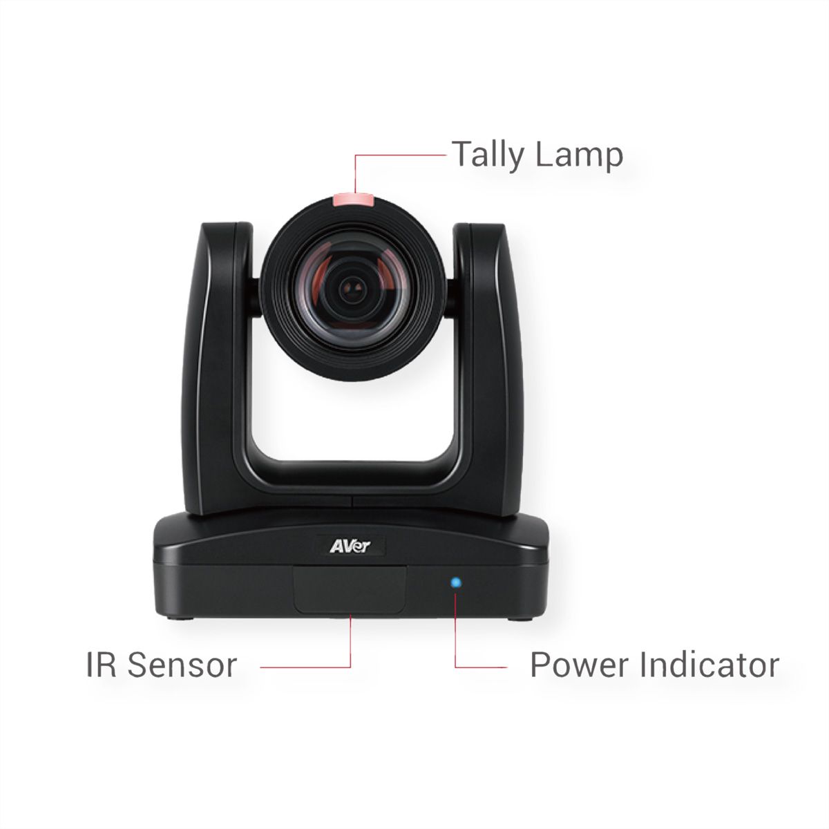 Aver Autotracking-Kamera PTC330N, schwarz