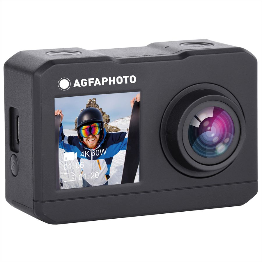 Agfa Actioncamera AC7000, 2.7K, Noir