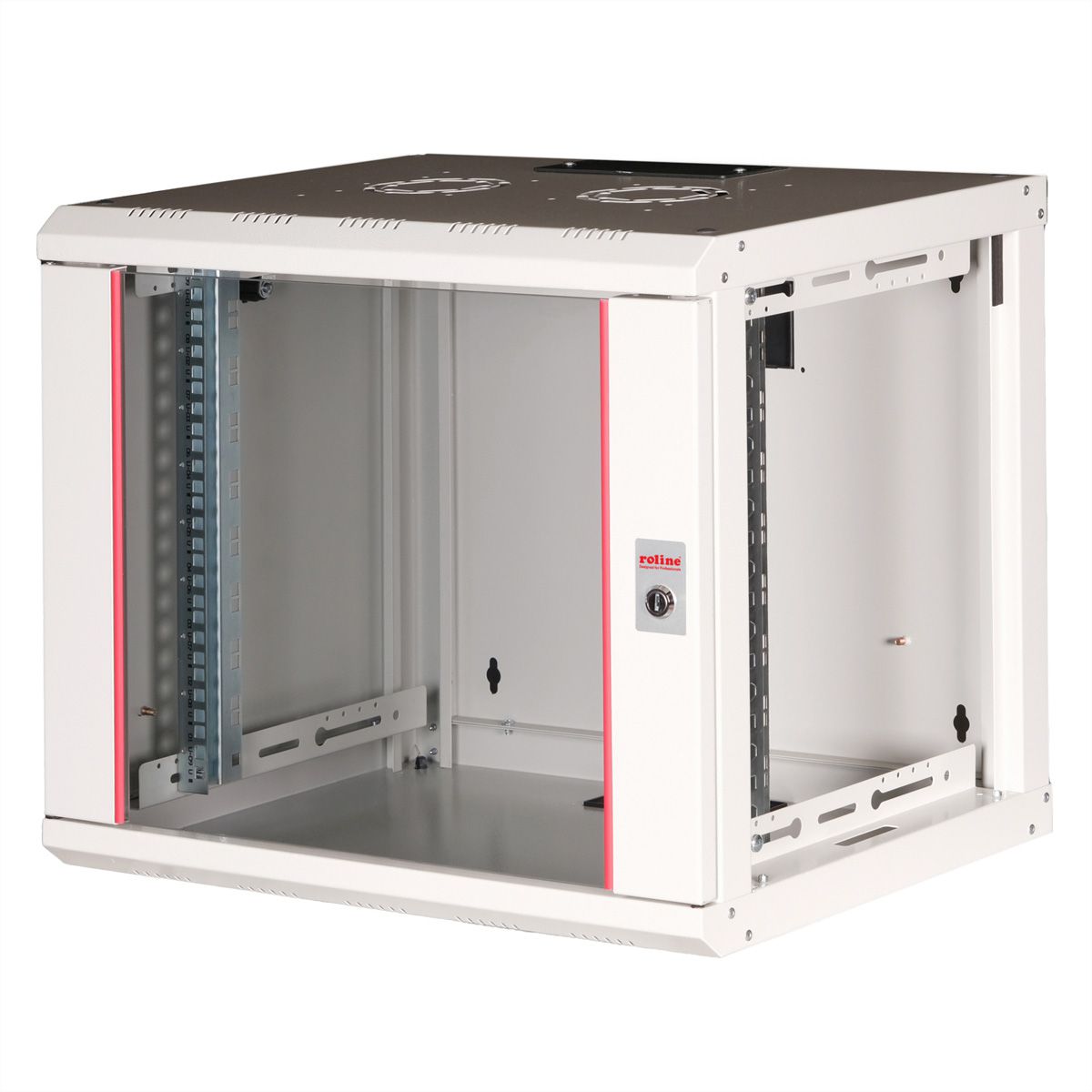 ROLINE 19" Boîtier mural Pro 9U, 450x600 LxP gris