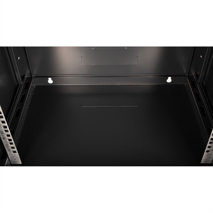 VALUE 19-Zoll Wandgehäuse 9HE, 600x450mm schwarz, Bausatz