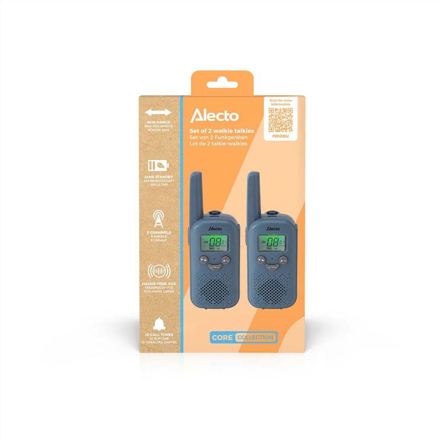 Talkie-walkie Alecto FR10BU, Bleu denim