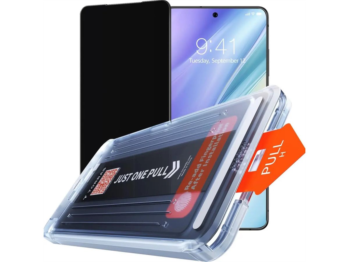 Torras Install Master Displayschutz, privacy, Galaxy S26 Ultra,