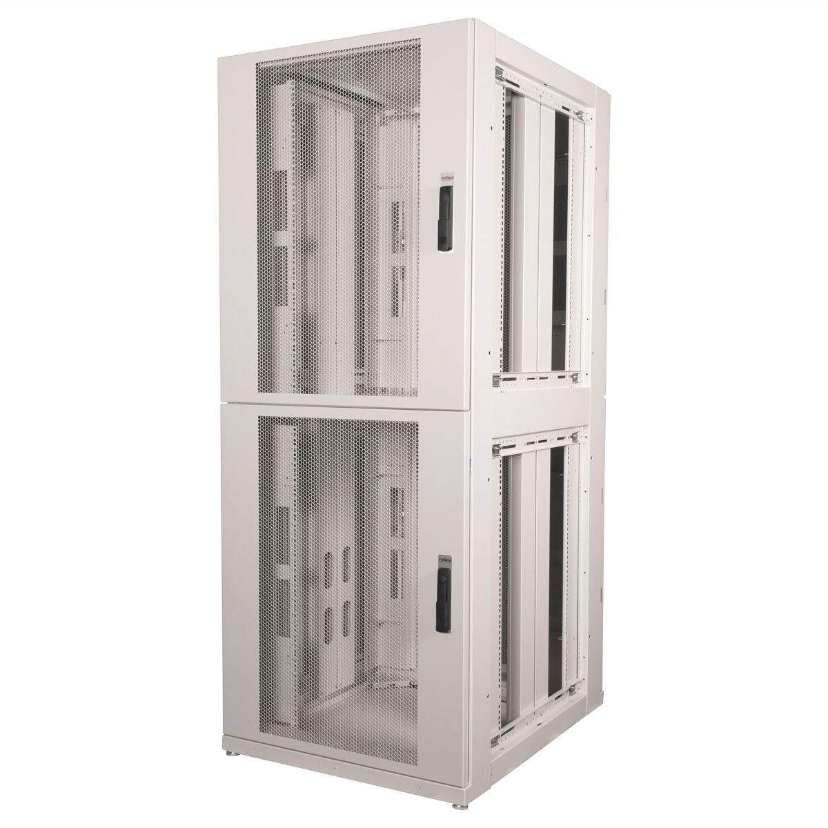 ROLINE Armoire de colocation 42U 800x1000mm, 2 compartiments, gris