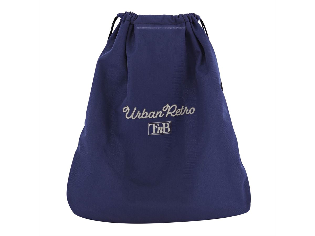 T'nB URBAN Retro-Fahrradhelm, schwarz