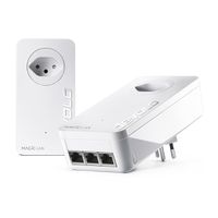 Devolo Powerline Magic 2 LAN, 2400 Mbit/s,3x RJ45, 2er Set