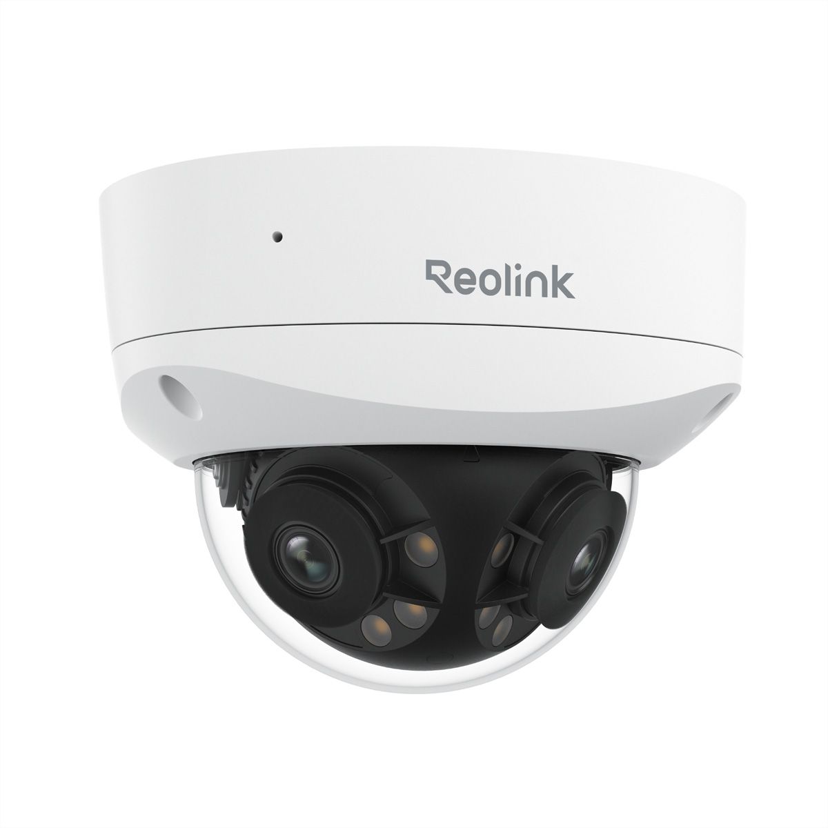 Reolink Duo Outdoor Caméra dôme anti-vandalisme 16 MP, 180°, IR-LED 30m, IK10, PoE