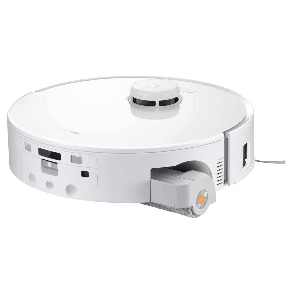 Roborock Aspirateur robot Qrevo Curv 2 FlowX, blanc