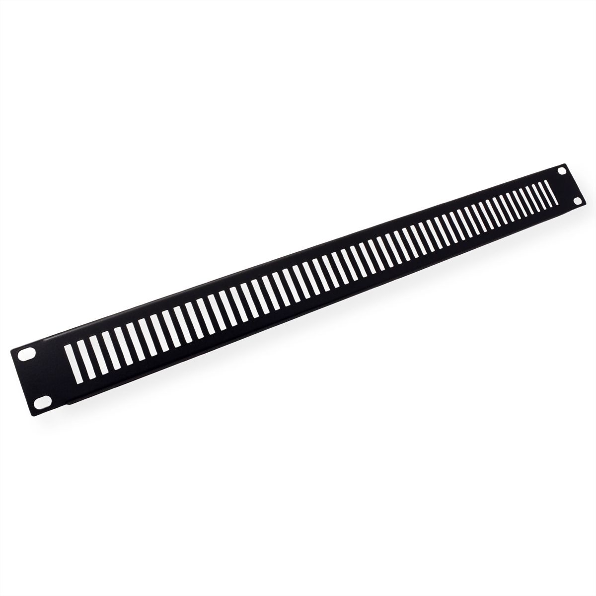 VALUE 19-Zoll-Belüftungs-Frontplatte 1 HE, schwarz