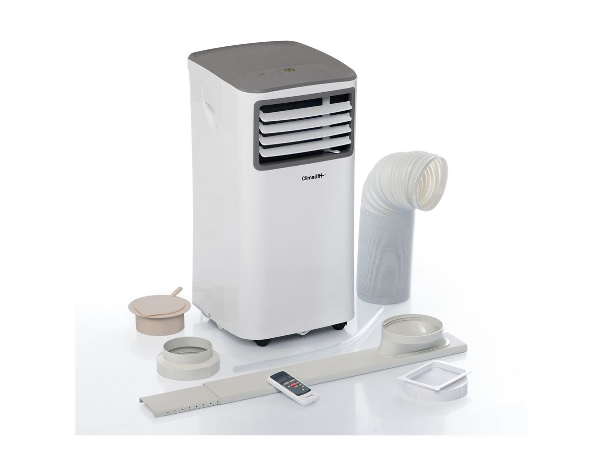 Climadiff Mobile Klimaanlage CLIMA7K1, 7000 BTU/h, A