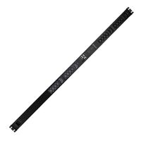 GUDE EPC 87-3300-18 30-fach switched & metered PDU, vertikaler Einbau 0HE, 400V 3P*N+PE 3x16A, schwarz, 170 cm