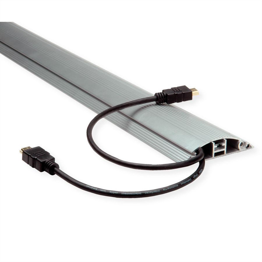 ROLINE HDMI High Speed Kabel mit Ethernet, TPE, schwarz, 1,5 m