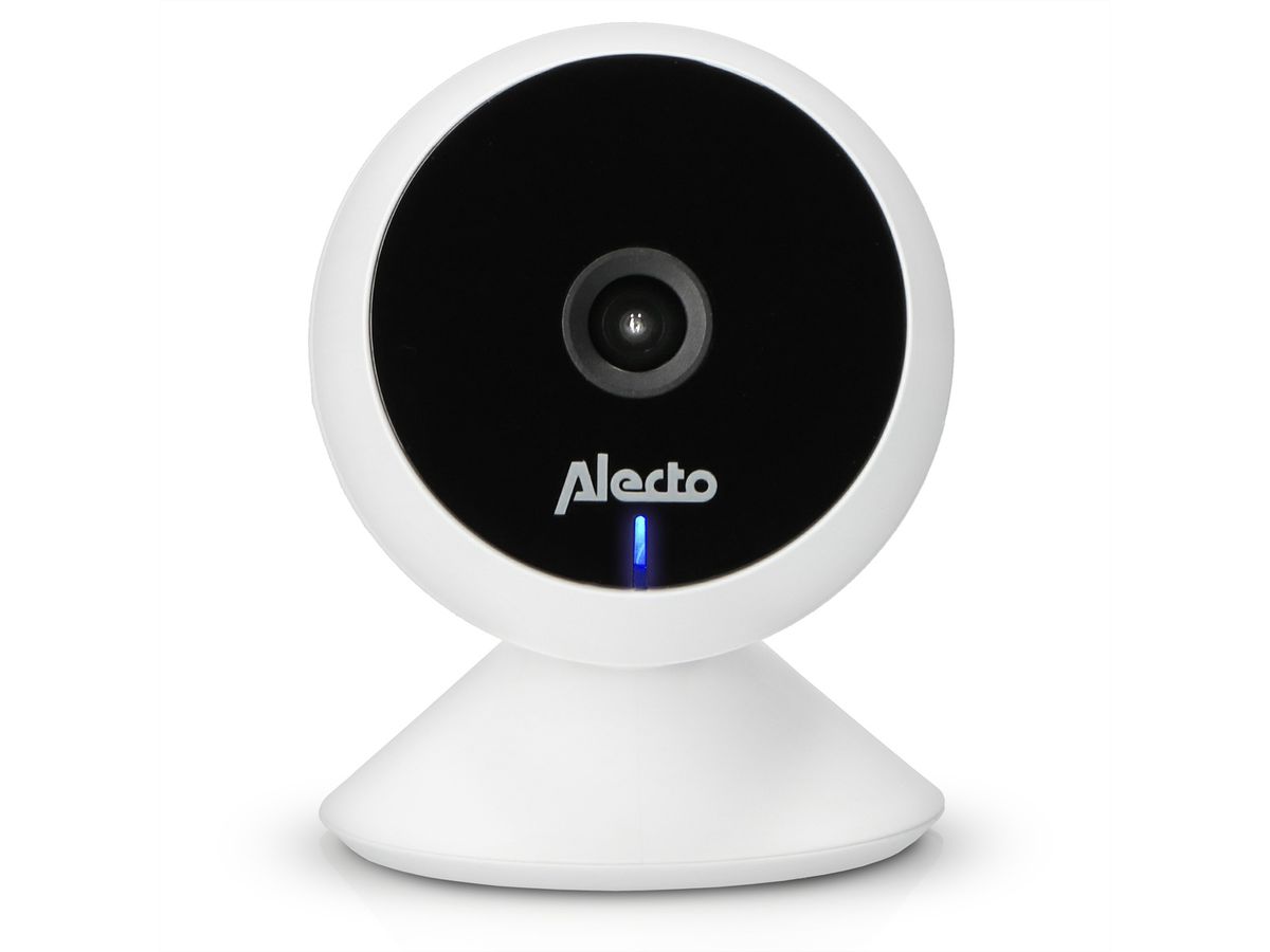 Alecto SMARTBABY5 - WLAN-Babyphone mit Kamera, Weiss