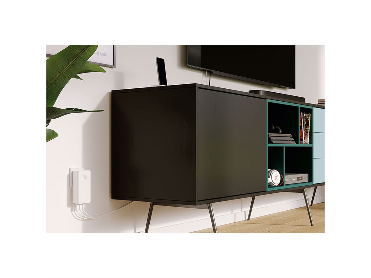 Devolo Powerline Magic 2 LAN, 2400 Mbit/s,3x RJ45, Einzeln