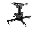 VALUE Hochbelastbare Projektor-Deckenhalterung, bis 45 kg, schwarz