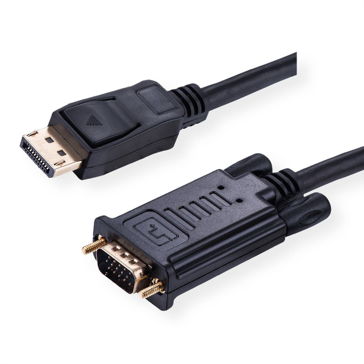 VALUE Câble DisplayPort-VGA, DP M - VGA M, noir, 1,5 m