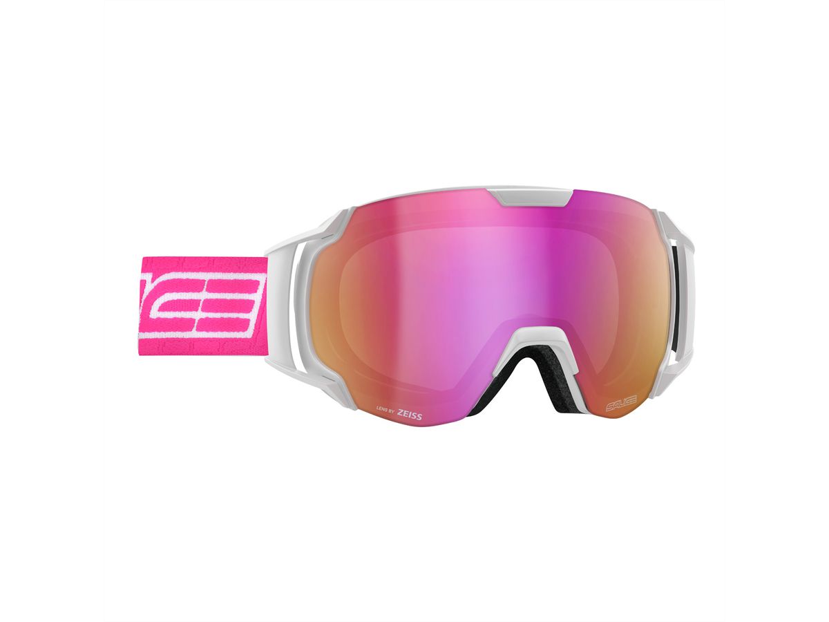 Salice Occhiali Lunettes de snowboard 619DARWF, White-Purple / Darw Irex