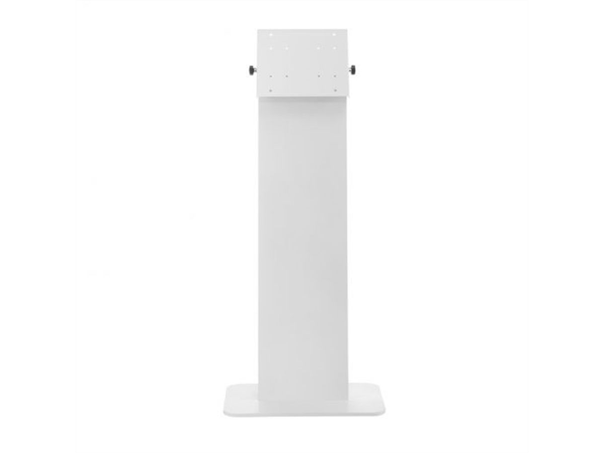 Hagor vis-it Tilt Floormount 22 - 43 White, Totem d'intérieur pour montage au sol avec réglage continu de l'inclinaison, blanc