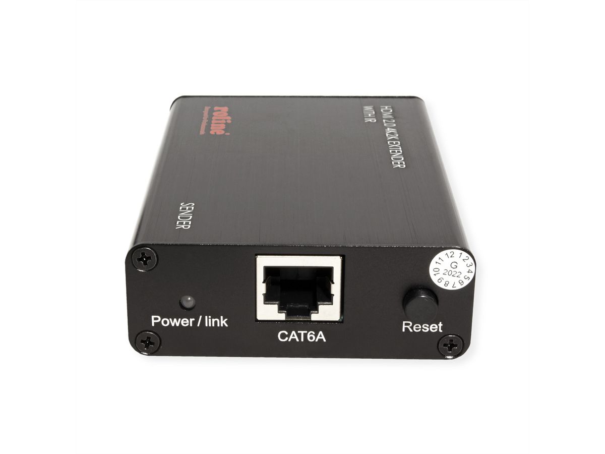 ROLINE Prolongateur HDMI A/V via Cat.6A, 4K@60Hz, 30m/45m