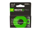 GP Batteries Recyko+ Pro, Akku 4xAA, 2000 mAh, 1,2 V