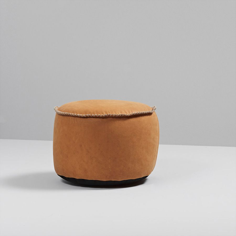 Sackit Hocker RETROit Dunes, Leder drum
