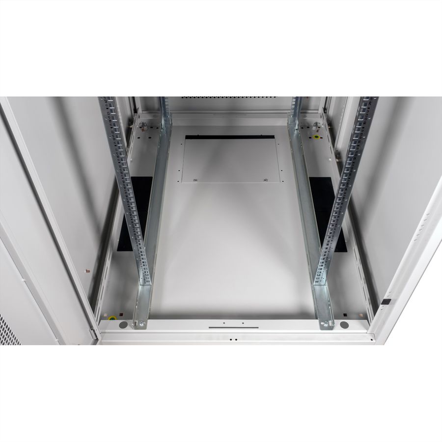 ROLINE 19-Zoll Serverschrank Basic 42 HE, 800x1000 BxT perforiert grau