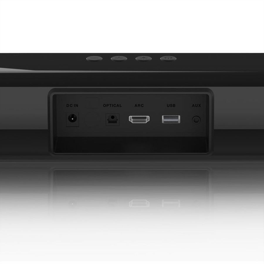 Lenco Barre de son SB-042LEDBK noir, 40w, HDMI, BT, lumière LED