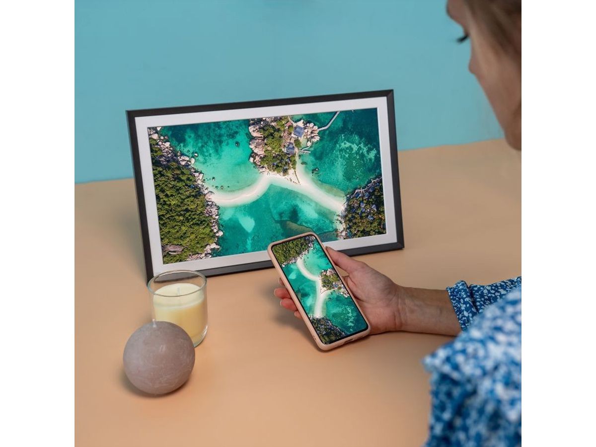 Agfa Photoframe, 15", Wifi, 1920x1080, 32GB interner Speicher, erweiterbar
