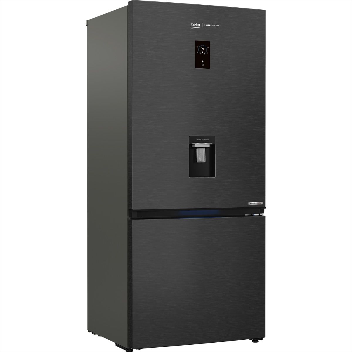 Beko Kühl-Gefrierkombination KG730, 615l, E , Dark Inox