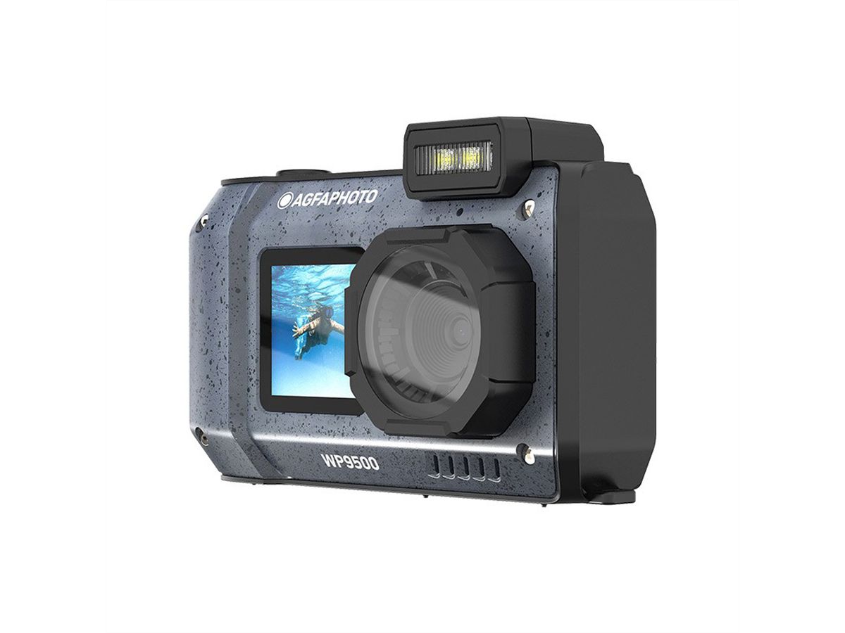 Appareil photo numérique compact Agfa WP9500, Noir, Imperméable