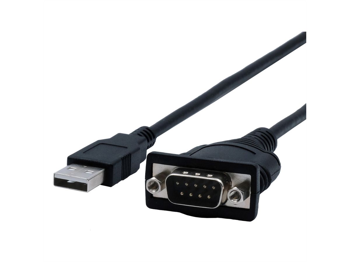 EXSYS EX-13002 Câble USB 2.0 vers 1 x série RS-232 avec connecteur 9 broches Prolific Chip-Set