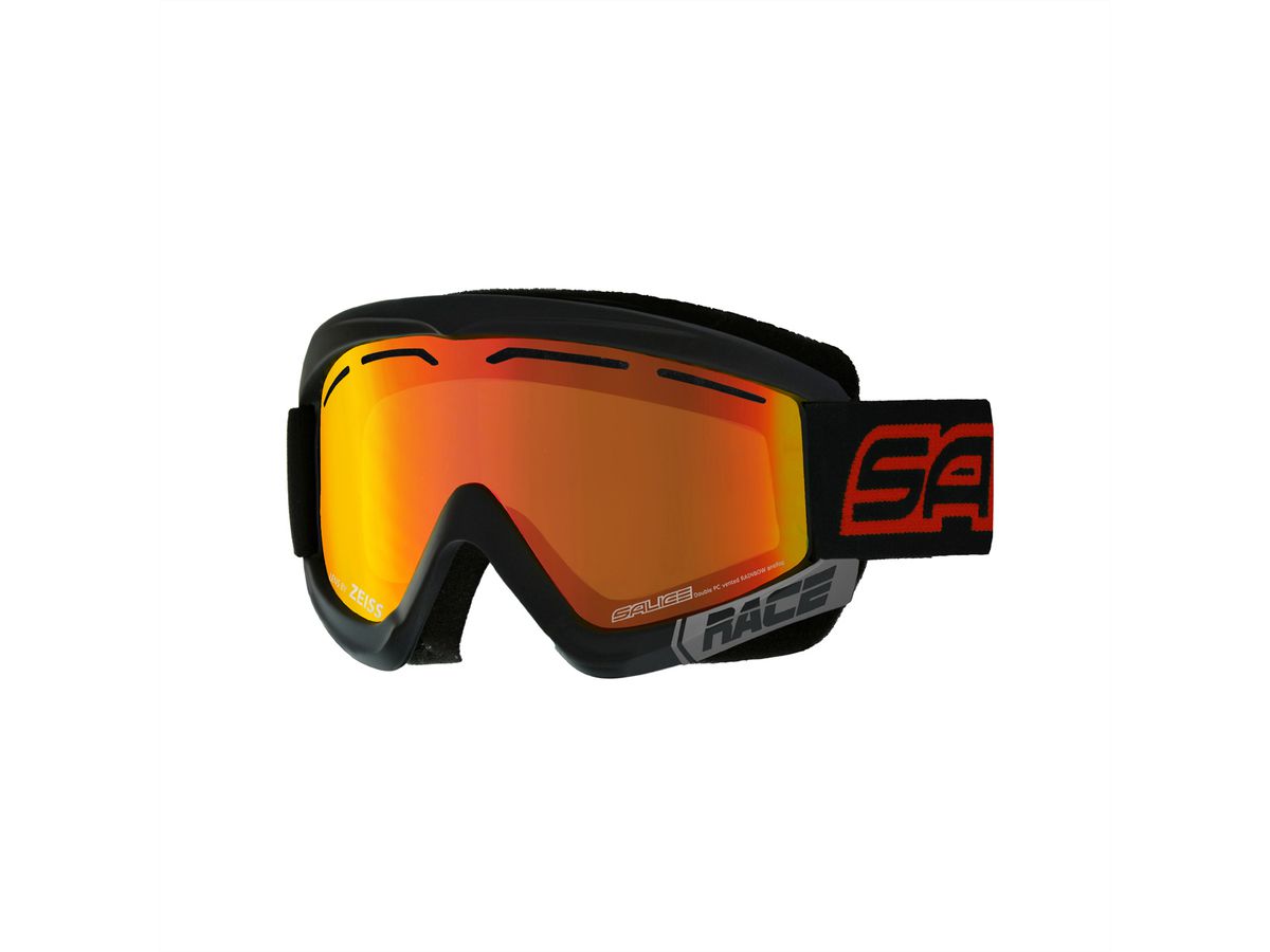 Salice Occhiali Lunettes de ski 969DARWFV, Black/Red / Dav RW  Red