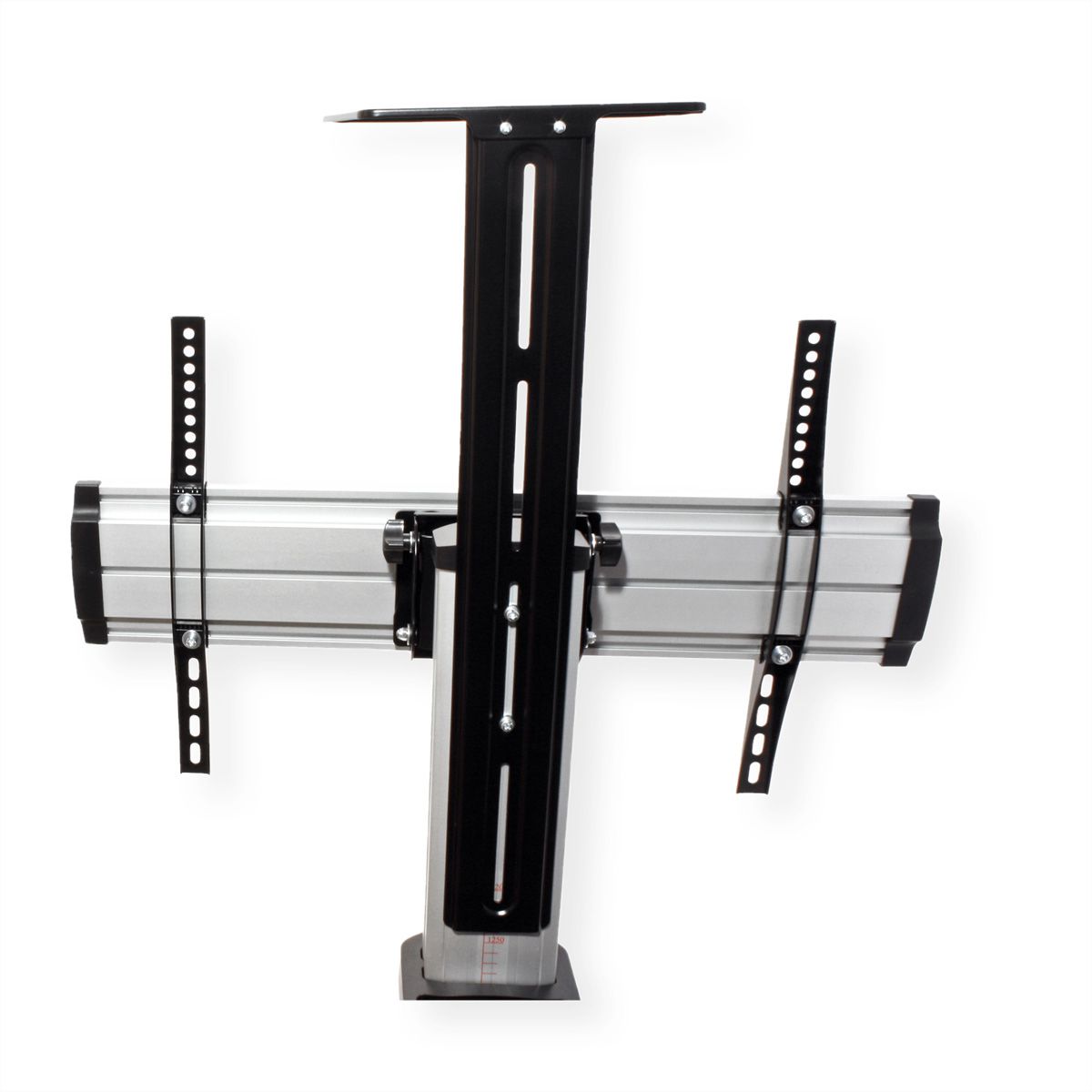 ROLINE LCD-/TV-Rollständer, 37-70 Zoll, bis 50 kg, silberfarben
