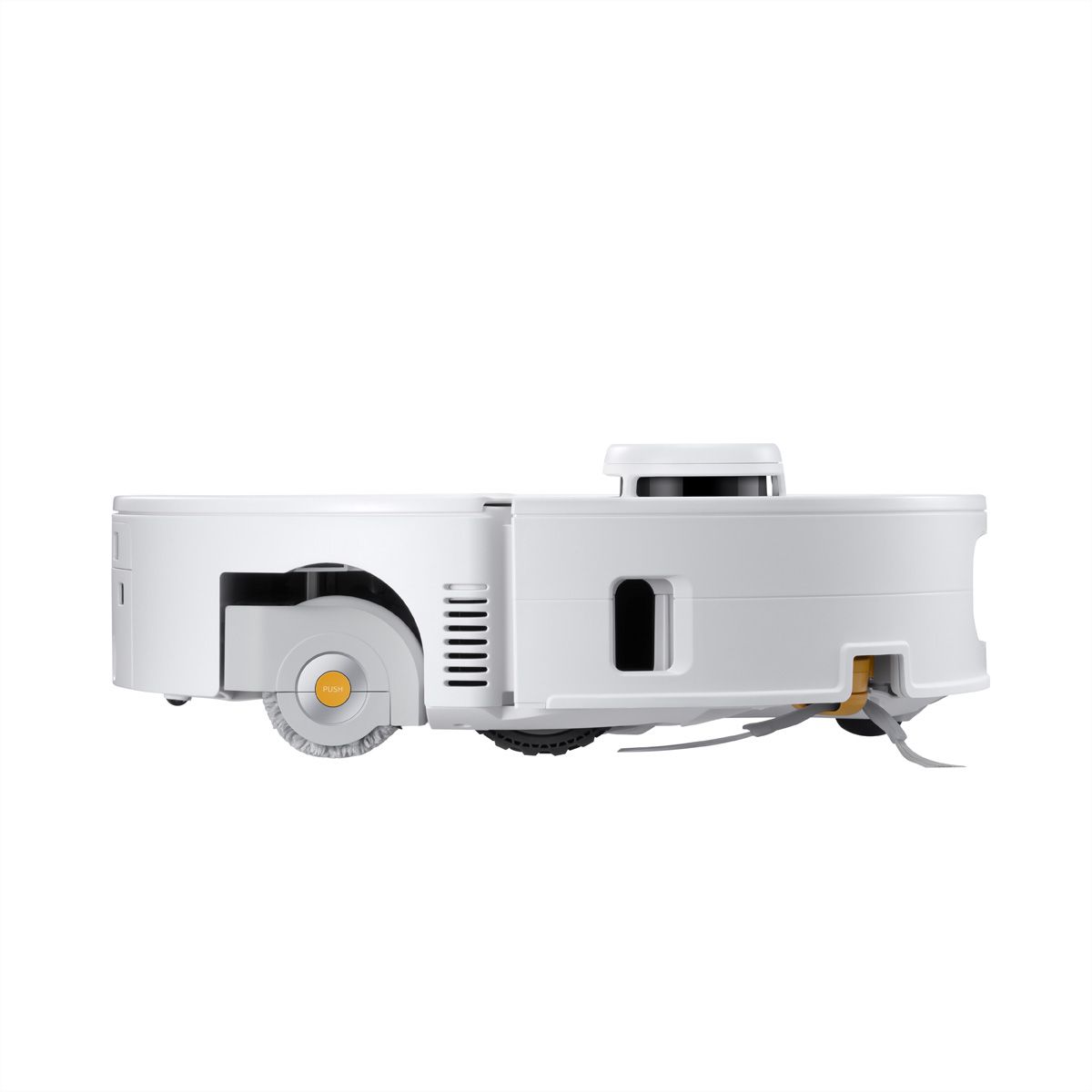Roborock Aspirateur robot Qrevo Curv 2 FlowX, blanc