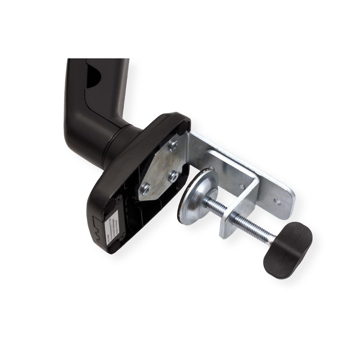 VALUE Support LCD, vérin à gaz, 5 articulations, fixation sur bureau, noir
