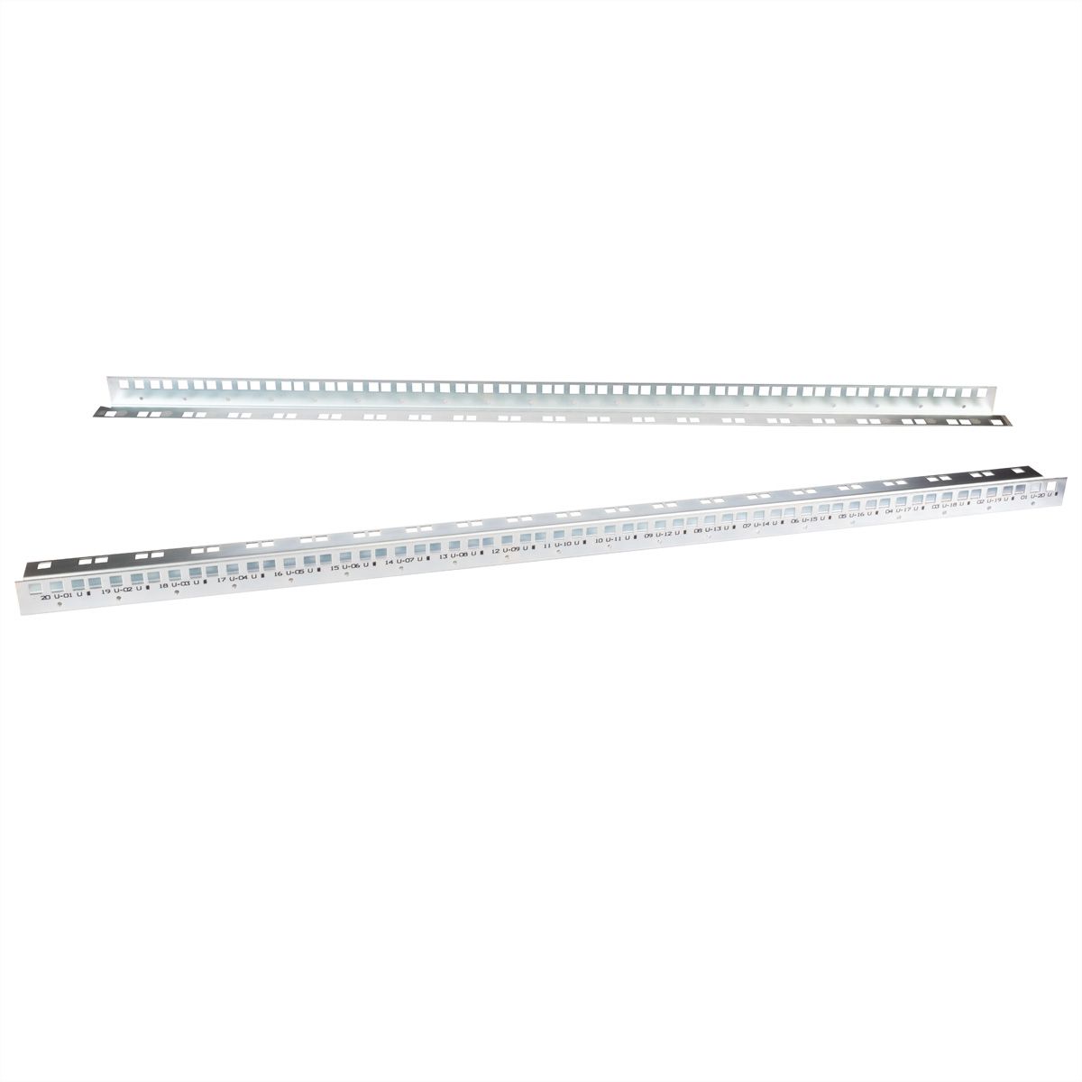 ROLINE 19-Zoll Profilschienen 12 HE, für outdoor Wandgehäuse Pro