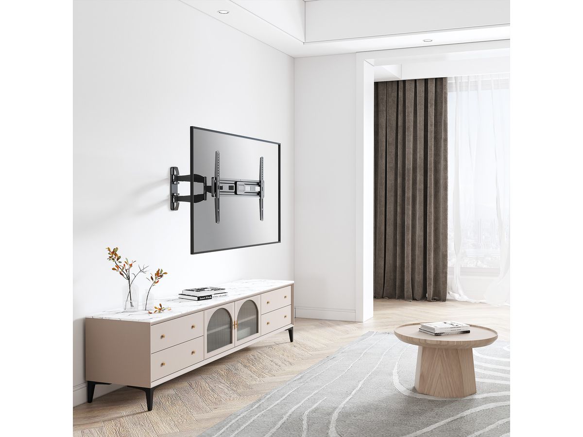 VALUE TV-Wandhalterung, flexibel, elegant, 37-80 Zoll, bis 35 kg